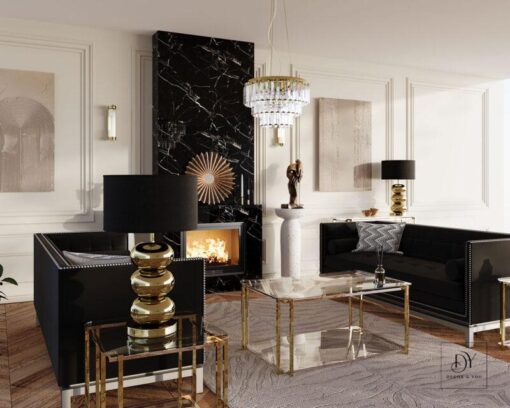 TABLE-TABLE-GOLD-GOLD-SILVER-glass-glamour-LAMBER-TABLE-LAMBER-GOLD-METAL-glamour-KINKIT-VINCI-METAL-GOLD-STYLE-art-deco-Lamp-Wales