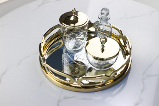 gold-tray-with-lustrous-bottom-circle-elegant-decorative-styling-glamour