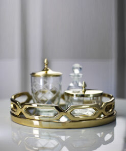 gold-tray-with-lustrous-bottom-circle-elegant-decorative-styling-glamour