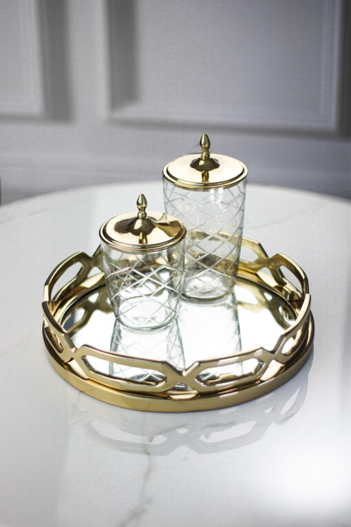 gold-tray-with-lustrous-bottom-circle-elegant-decorative-styling-glamour