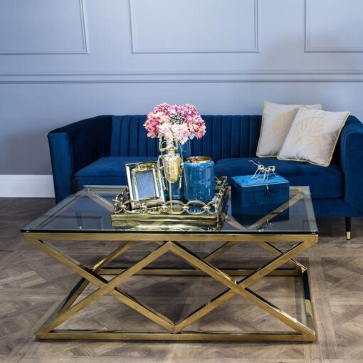 CARD TABLE-EMPIRE-gold-glass-styled-modern-salon