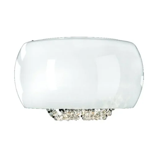 LEXUS PARETTE BIANCO metal and glass wall lamp in glamour style beautiful