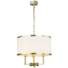 CASA OLD GOLD S metal classic glamour pendant lamp in gold