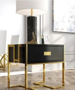 TABLE-HELPER-GOLD-FINISH-STYLING-GLAMOUR-GOLD-LEGS-WITH-DRAWER