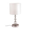 TABLE LAMP-GRACE-modern-with-perl-white-shade-large