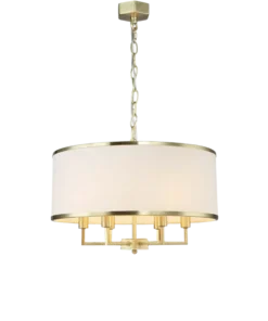 CASA OLD GOLD M metal pendant lamp gold classic glamour.