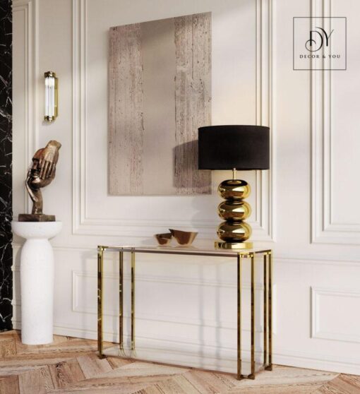CONSOLE-gold-silver-glass-glamour-KINKIT-VINCI-gold-art-deco-glamour