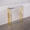 CONSOLE-gold-silver-slender-glass-top-glamour