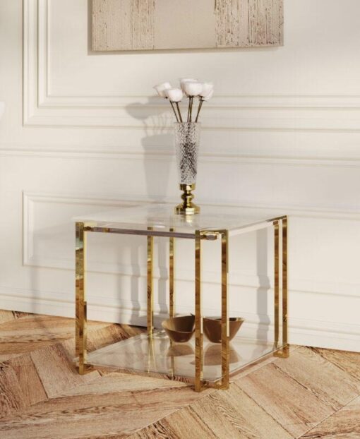 CRAFT TABLE-gold-silver-glass-glamour2