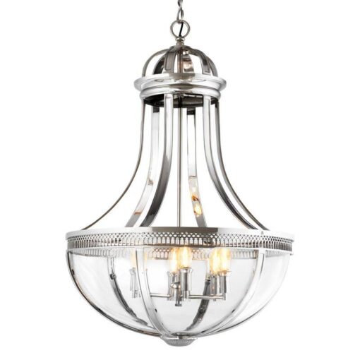 pendant-lamp-glass-in-silver-frame-in-glamour-style-perfectly-combines-with-silver-add-ons