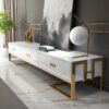 white glamour rtv cabinet