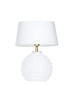 4concepts Antibes White Decorative Table Lamp