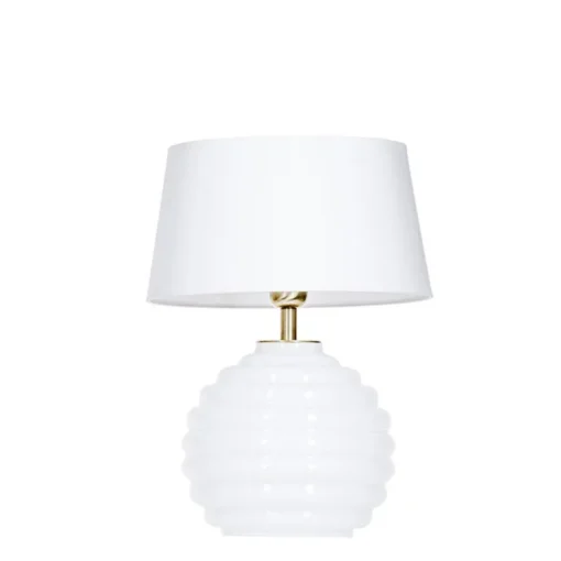 4concepts Antibes White Decorative Table Lamp