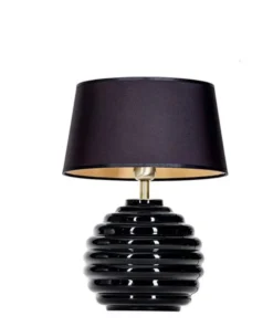 4concepts Antibes Table Lamp Black Glamour