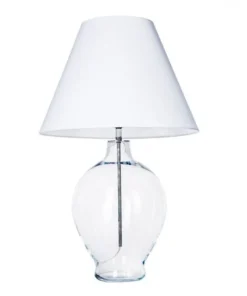 TABLE LAMP-4concepts-Capri-45-21×30-cm-Glamour-glass-base-white-abasement-classical-styling