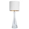 TABLE LAMPA-4concepts-Chianti-Transparent-36×34-cm-Beautiful-glass-base-white-abasement