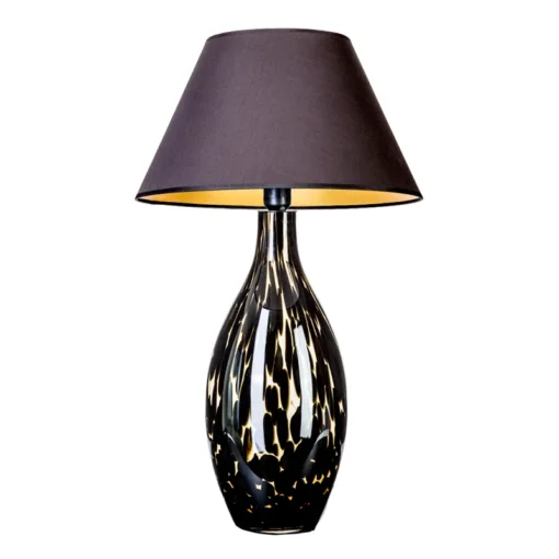 4concepts Kenya Glamour Table Lamp Black Lampshade