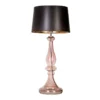 4concepts Louvre Table Lamp Transparent Copper Glamour Black Copper Lampshade