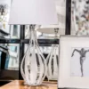 4concepts Modena Table Lamp White Glamour