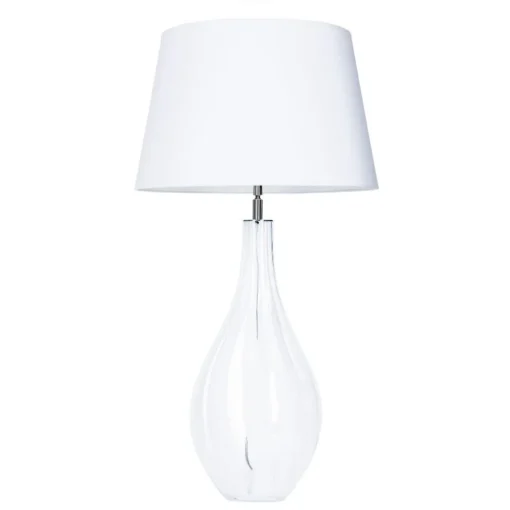 4concepts Modena White Beautiful Table Lamp