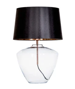 4concepts Ravenna Transparent Glass Table Lamp