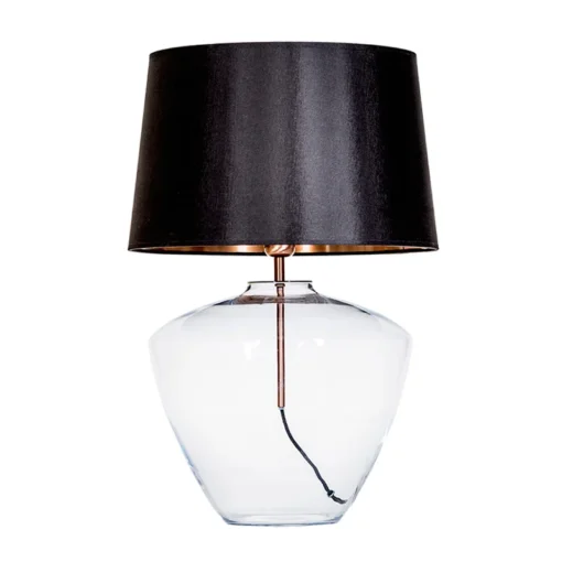 4concepts Ravenna Transparent Glass Table Lamp