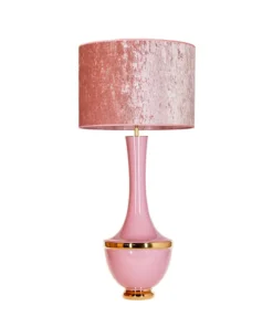 4concepts Troya Pink 50 x 35 cm table lamp, Glamour