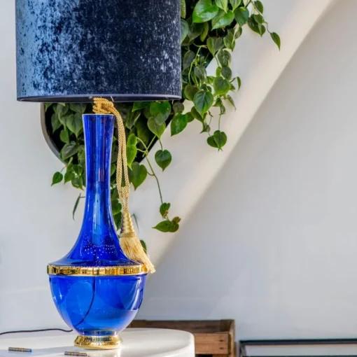 4concepts Troya Sapphire Table Lamp 50 x 35 cm Beautiful.