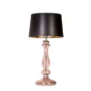 4concepts Versailles Table Lamp Transparent Copper Black Copper Lampshade Beautiful.