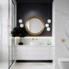 Mirror-Wall-Mirror-Aurora-Gold-Round-Glamour-Beautiful