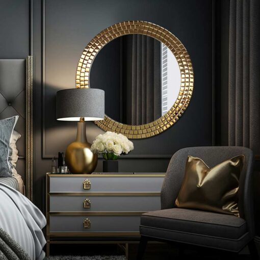 Mirror-Wall-Mirror-Aurora-Gold-Round-Glamour-Exclusive