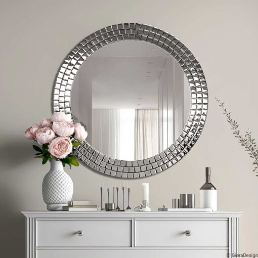 Mirror-Wall-Aurora-Silver-Round-Frame-Z-Mosaics-Glamour