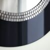 Mirror-Wall-Mirror-Elegance-Black-Round-Luxurious-Decorative