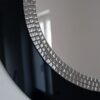 Mirror-Wall-Mirror-Elegance-Black-Round-Luxury-Ornamental