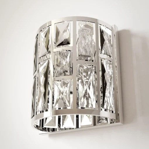 KINKIT Kyiv silver, polished crystals, glamorous, shiny