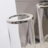 Oxford metal KINKIT, nickel-plated finish, glamour style, unique