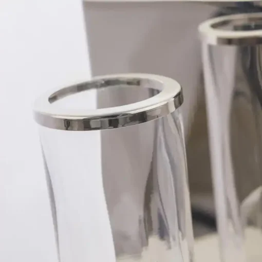 Oxford metal KINKIT, nickel-plated finish, glamour style, unique