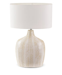 LIZA cream decorative lamp with lampshade classic