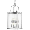 New York pendant lamp silver finish, decorative frame, classic look 43x76 cm beautiful