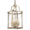 New York pendant lamp, gold, metal frame, classic style 27x48 cm beautiful