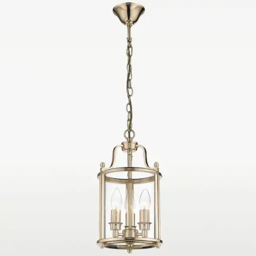 New York pendant lamp, gold finish, metal, classic 20x37 cm beautiful