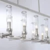 Oxford metal pendant lamp, nickel finish, exclusive look, glamour style