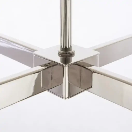 Oxford metal frame pendant lamp, beautiful in glamour style, stately