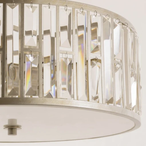 PLAFON Kyiv champagne frame, crystal, glamour, elegant