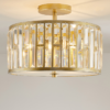 PLAFON Kyiv champagne finish, crystal, glamour style, unique