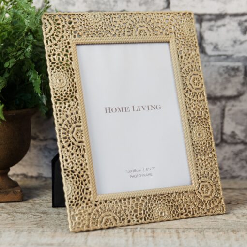 PHOTO FRAME gold, metal, glamorous, beautiful