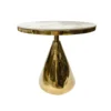 TABLE-ASSISTANT-gold-base-cement-stone-circle