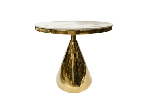 TABLE-ASSISTANT-gold-base-cement-stone-circle