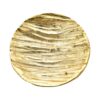 TACA gold, metal, round, textured pattern, elegant