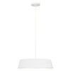 Asher matte white pendant lamp, modern style, 5 light sources